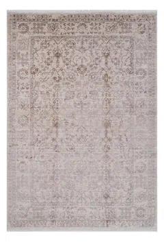 Colored machine carpet on a white background Stock Photos