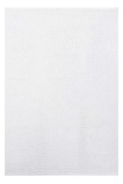 Colored machine carpet on a white background Stock Photos