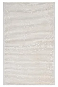 Colored machine carpet on a white background Stock Photos