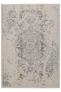 Colored machine carpet on a white background Foto stock