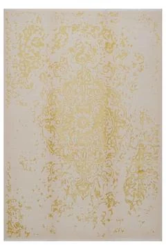 Colored machine carpet on a white background Stock Photos