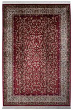 Colored machine carpet on a white background Stock Photos