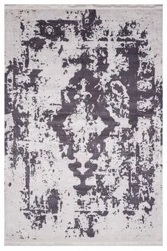 Colored machine carpet on a white background Stock Photos