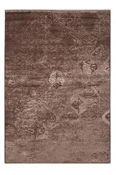 Colored machine carpet on a white background Stock Photos