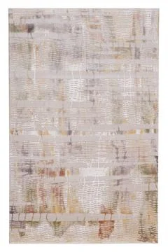 Colored machine carpet on a white background Stock Photos