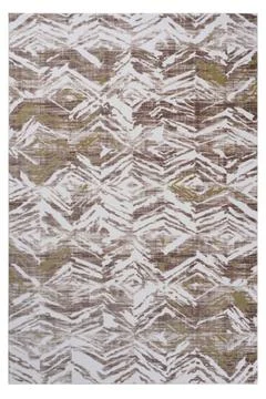 Colored machine carpet on a white background Stock Photos