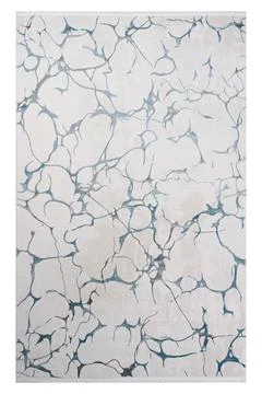 Colored machine carpet on a white background Stock Photos