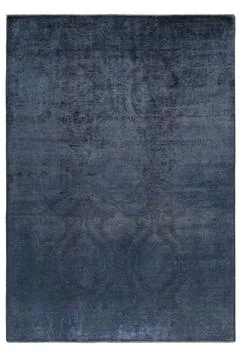 Colored machine carpet on a white background Stock Photos