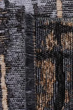 Colored machine carpet on a white background Stock Photos