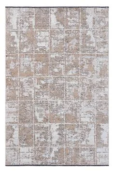 Colored machine carpet on a white background Stock Photos