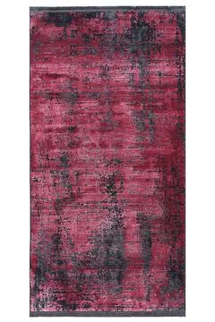 Colored machine carpet on a white background Stock Photos