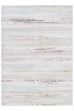 Colored machine carpet on a white background Stock Photos