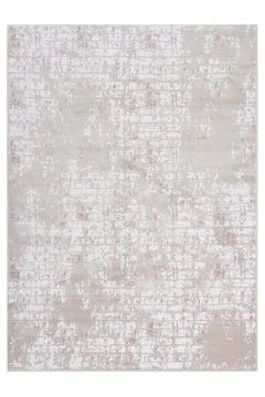 Colored machine carpet on a white background Stock Photos