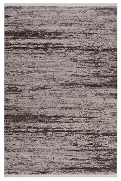 Colored machine carpet on a white background Foto stock