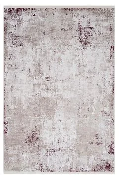 Colored machine carpet on a white background Foto stock