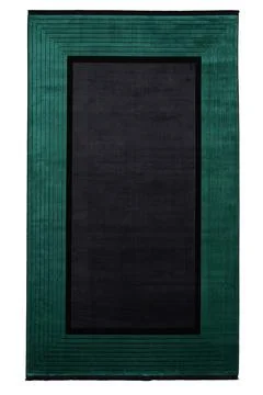 Colored machine carpet on a white background Stock Photos