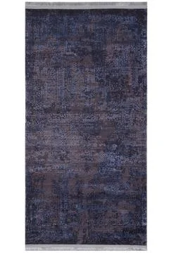 Colored machine carpet on a white background Stock Photos