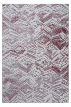 Colored machine carpet on a white background Stock Photos