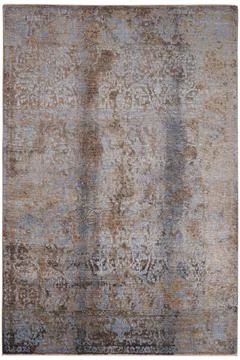 Colored machine carpet on a white background Stock Photos