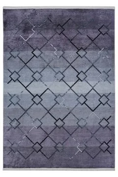 Colored machine carpet on a white background Stock Photos