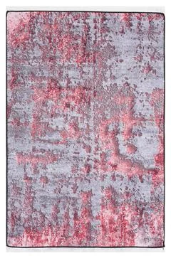 Colored machine carpet on a white background Stock Photos