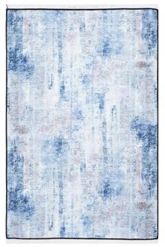 Colored machine carpet on a white background Stock Photos