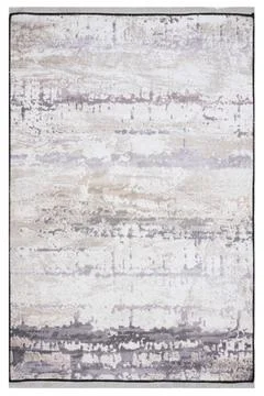 Colored machine carpet on a white background Foto stock