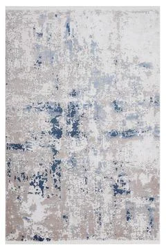 Colored machine carpet on a white background Foto stock
