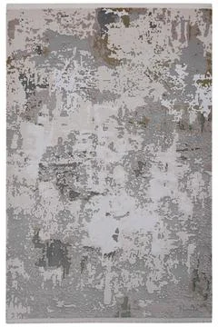 Colored machine carpet on a white background Foto stock