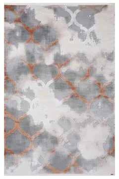 Colored machine carpet on a white background Stock Photos