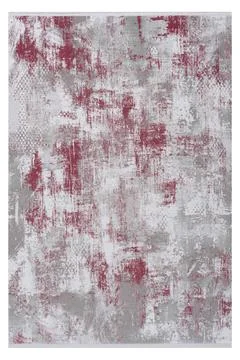 Colored machine carpet on a white background Stock Photos