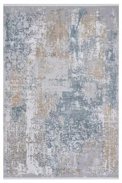 Colored machine carpet on a white background Foto stock
