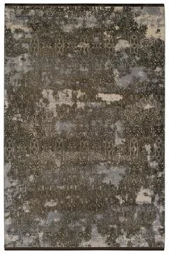 Colored machine carpet on a white background Stock Photos