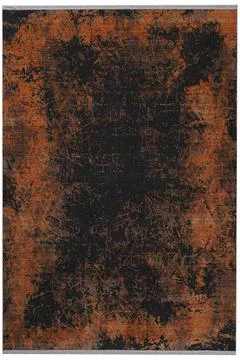 Colored machine carpet on a white background Foto stock