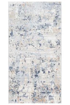 Colored machine carpet on a white background Stock Photos