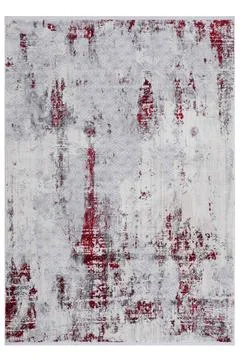 Colored machine carpet on a white background Stock Photos