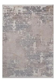 Colored machine carpet on a white background Stock Photos