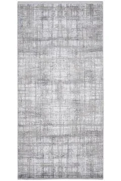 Colored machine carpet on a white background Foto stock