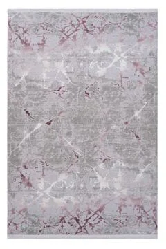 Colored machine carpet on a white background Stock Photos