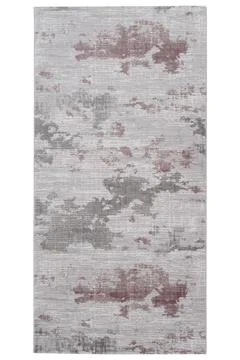 Colored machine carpet on a white background Stock Photos