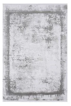 Colored machine carpet on a white background Foto stock