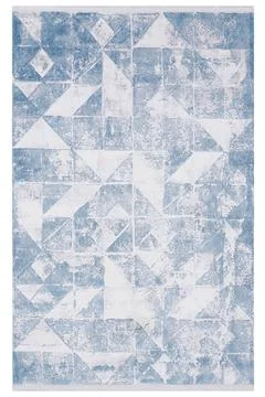 Colored machine carpet on a white background Stock Photos