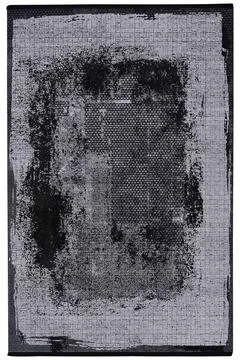 Colored machine carpet on a white background Stock Photos