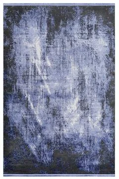 Colored machine carpet on a white background Stock Photos