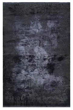 Colored machine carpet on a white background Stock Photos