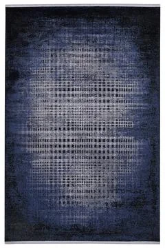 Colored machine carpet on a white background Foto stock