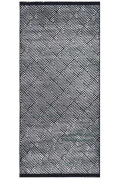 Colored machine carpet on a white background Stock Photos