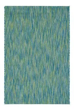 Colored machine carpet on a white background Stock Photos