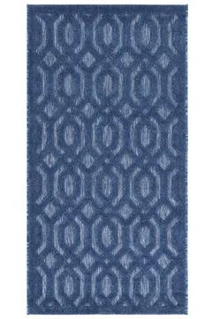Colored machine carpet on a white background Stock-Fotos