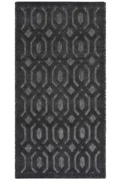 Colored machine carpet on a white background Foto stock